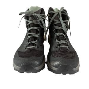 Salomon Women's Outline Mid GTX Waterproof Hiking Boots Black 404844 US Size 11